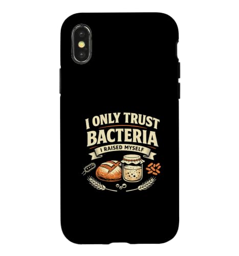 �쐶�y��T���[�h�E I Only Trust Bacteria I Raised �X�}�z�P�[�X iPhone X/XS �p
