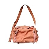 [Shiyato] ショルダーバッグ 帆布 レディース メンズ 2WAY 桃色 エコ トートバッグ 肩がけ ショルダー トート キャンバス 男女兼用 カジュアル 大容量 無地 軽い バッグ ハンドバッグ 買い物バッグ