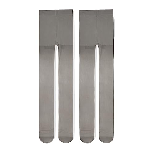 2 Pairs Sheer Pantyhose for Women Ultra Thin,Reinforced Toe & Waist, 20/0 Denier Stockings