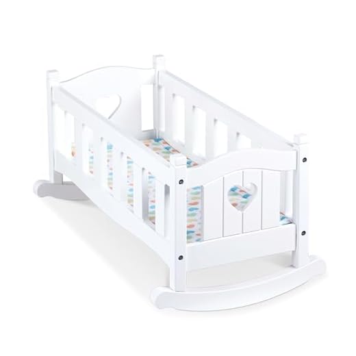 Melissa & Doug Wooden Play Cradle