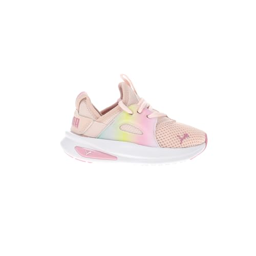 PUMA Toddler Boys Softride Enzo Evo Sunset Fade Slip On Sneakers Shoes Casual - Pink