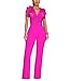 Sunlips Elegant jumpsuits,fashionable,sexy,high waisted,wide leg pants,club business party,casual for work wide leg pants