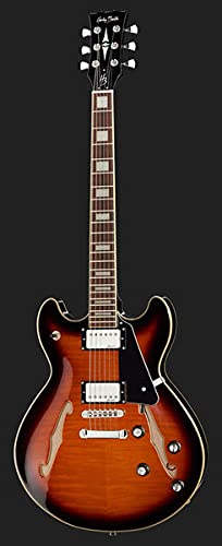 Amazon | Harley Benton HB-35 Plus Vintage Burst エレキギター