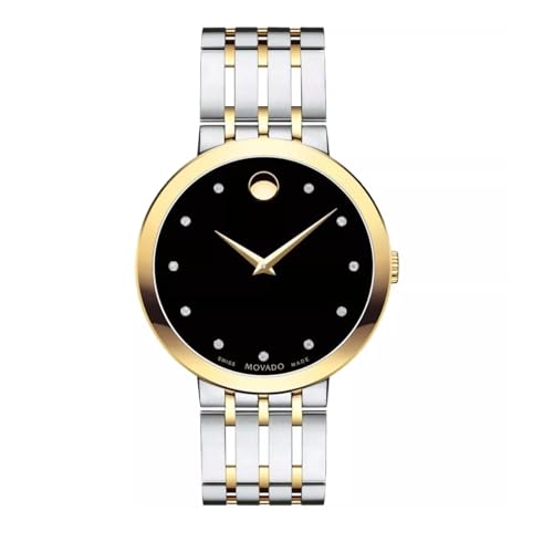 Movado Analog Black Dial Men's Watch-607191