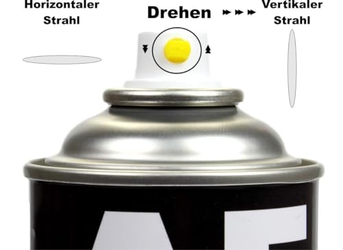 Alex Flittner Designs Spraydose für Mini 895 British Racing Green 4 Metallic Basislack Klarlack Sprühdose 400ml