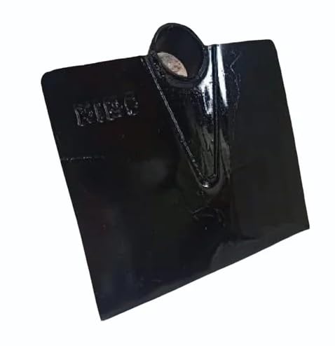 Patel Enterprise M.S Spade Heavy Duty Garden Hoe Head, Black Metal,with Out Handle Traditional Design Spade Fawda Kassi for Gardening or Digging Heavy Duty Agriculture & Gardening(9 * 11 in)