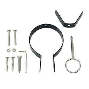 DOITOOL 1 set Italiaanse hambevestigingshouder duurzaam huishoudelijk ijzer Spaanse hamhouder rek