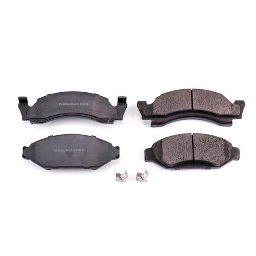 Image of PowerStop Front Brake Pads for American Motors Ambassador 1974 |Motors Gremlin 1973-76 |Motors Hornet 1973-76 |Motors Javelin 1972-74 - Z17 Ceramic Brake Pads with Installation Hardware, 17-050