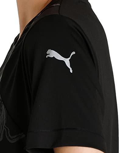 Image of Puma Run Graphic AOP SS Polyester Regular Fit Womens T-Shirt