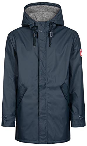 derbe Herren Regenjacke, Farbe:dunkelblau, Größe:XL