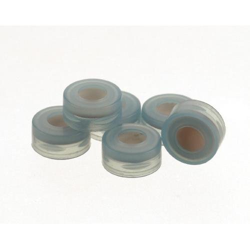 C5000-57B Target DP Robo Cap, PTFE/Red Rubber Septum, Pre-Slit, Polypropylene, Red (Pack of 1000)