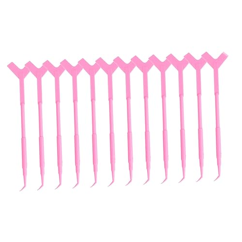 ARTSEWPLY 12pcs Eyelash Brush Comb Tool Eyelash Separator Lifter Tool for Easy Application Separation for All Eye Shapes