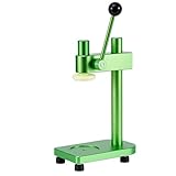 Máquina Cerradora De Latas Manual Con Base Fija Y Eje Elevable, Altura Ajustable, Máquina Cerradora De Vasos Para Botellas Pet De 250-700 Ml, Herramienta De Sellado Para Boba/té Con Leche green