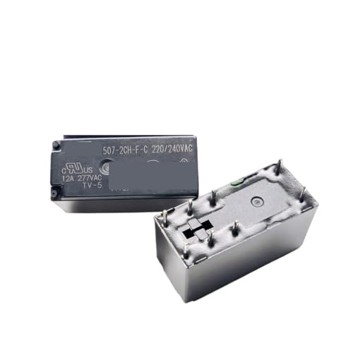 Relais 507-2CH-FC 220/240 VCA commutateur électromécanique monophasé