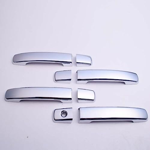Cubierta de manija de acero inoxidable para Nissan Qashqai 2007-2013, juego de molduras exterior 4