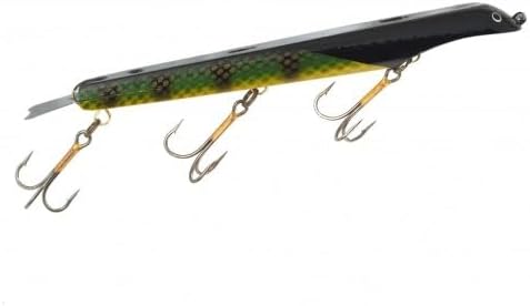 Suick Lure Mfg Muskie Thriller 9In - Yellow Perch 9-QH