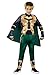 MARVEL Loki Youth Costume - Padded Jumpsuit with Detachable Cape and Plastic Headpiece Large