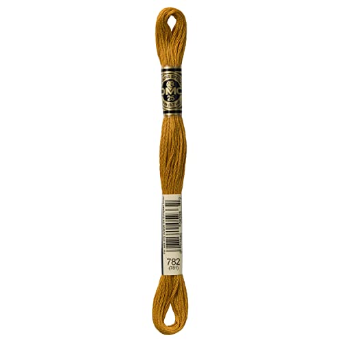 Image of DMC 6-Strand Embroidery Cotton Floss, Dark Topaz
