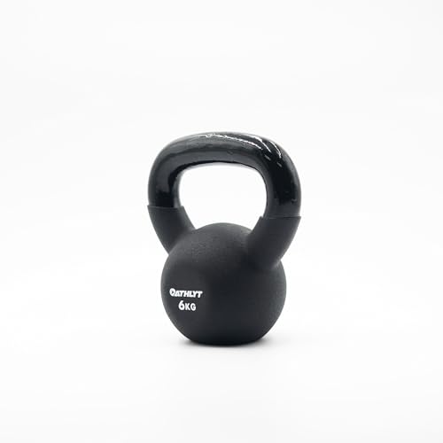 Athlyt Kettlebell en néoprène 6 kg – Image 3