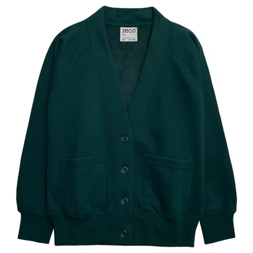 Cardigan en molleton d'école ZECO classique pour uniforme scolaire