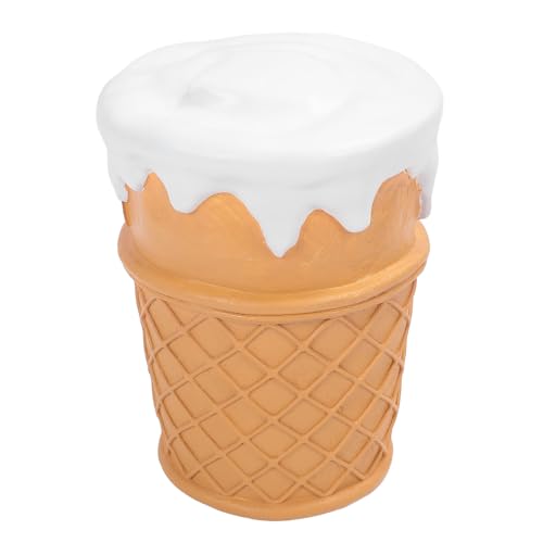 Cute Ice Cream Stool, Food Shoe Changing Stool Home Resting Seat Comfortable Foot Rest Stool Fun Dining Stool Decorative Ice Cream Stool for Home Living Room Bedroom Decor