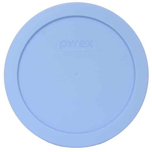Pyrex 7201-PC (4-Cup) Blue Cornflower Food Storage Lid - Made in USA
