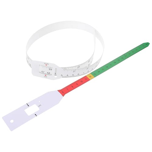 DOITOOL 用腕周り 頭囲測定テープ メジャー カラフル 白 使いやすい軽量コンパクト身体記録用