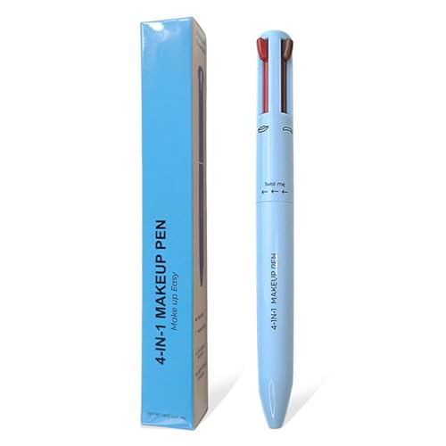 Lápiz de Maquillaje 4 en 1 con Delineador, Lápiz de Labios, Cejas y Iluminador miniatura 1