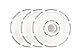 Venta Professional Hygienedisk 3er, Zubehör für Professional AW902 und AH902 Weiß