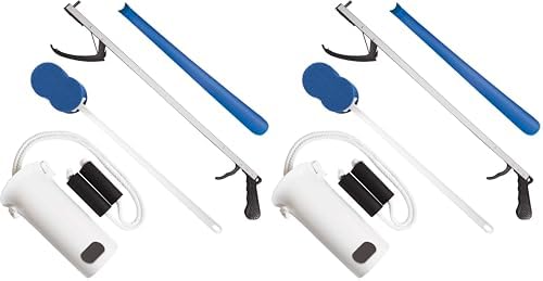Rehabilitation Advantage Economy Hip/Knee Replacement Kit, Multicolor, 4 Piece Set (Pack of 2) image 5