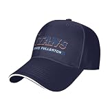 Cal State- Fullerton Titans Unisex Baseball Caps Sandwich Caps Dad Hat Casual Hat Navy Blue