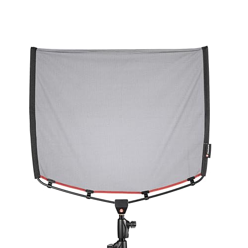 Manfrotto Rapid Flag Kit - 18 x 24 - 45 cm x 60 cm - RapidExoframes - Rapid Assembly Alu-Rahmen - inkl. kompakter Tragetasche - Ultra-Portable - LL LR1911