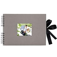 2 Album Foto 10x15 Cm In Lino - Con 26 Tasche Per 52 Foto, Design Compatto E Portatile - Foto 1