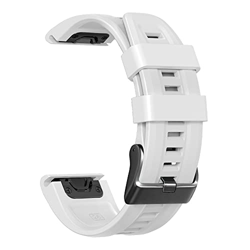 Correa silicona 22mm suave para Garmin Fenix 7 y 5 Plus evita rozaduras