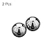 uxcell 2pcs Tungsten Steel Bearing Balls 10mm Tungsten Carbide Precision Ball, G5 Grade