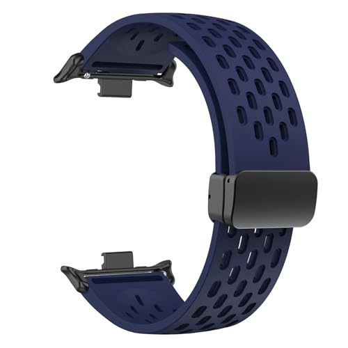 Correa de silicona para Redmi Watch 4 que evita sudor con cierre magnético rápido
