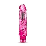 Eden Adult Sex Toys - 9 Inch Realistic Dildo Vibrator with Adjustable Speed – Waterproof, Flexible, Quiet Vibrating Penis for Females - Intimate G-Spot & Clitoral Pleasure Toy for Women Couples - Pink