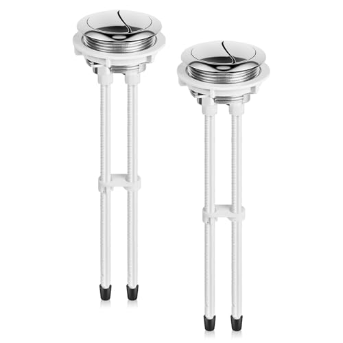 2 Pack Dual Flush Toilet Push Button Replacement, 48mm/1.89 inch