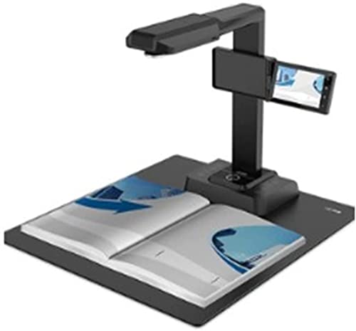 Scanner de Document Analyse numérisation Analyse numérisation A3A4 File Scanner Scanner Scanner Scanner Auto Focus Scanner Portable pour la Classe (Couleur: Noir, Taille: 56x39x52cm)