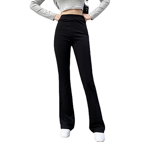 Korean Style Women's Trousers Women's High Waist Wide Leg Pants Women's Flared Pants Casual Pants
