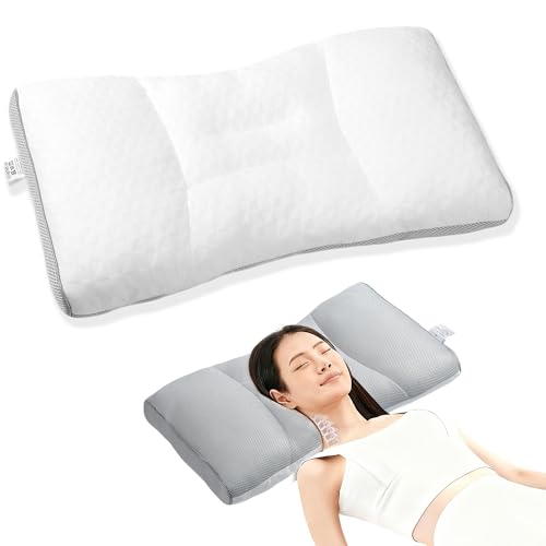 AOYANEI 深い眠り枕 低め ライトグレー