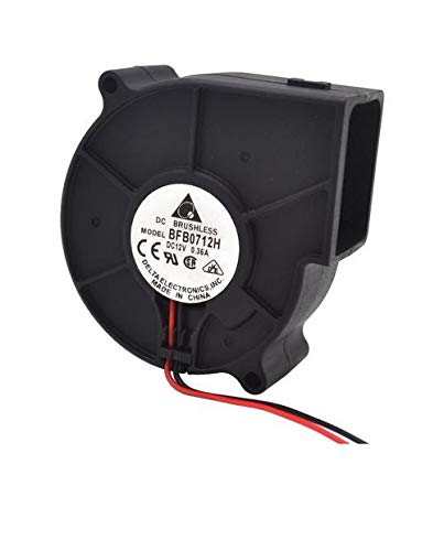 PGSA2Z BFB0712H DC 12V 0.36A Projector Blower Centrifugal Cooling Fan in Black.