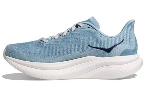 Image of Hoka Women's Mach 6 Drizzle /White 7.5 Medium