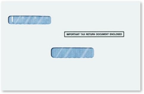 IRS Approved Universal Tax Form Compatible Envelope