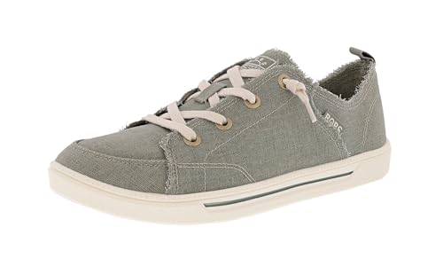 Skechers Womens Bobs B Cute 2.0- Chill Look Canvas Upper Shoes