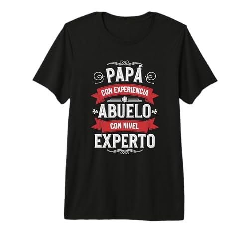 Regalos Dia do PAI Personalizado Abuelo Camiseta Premium