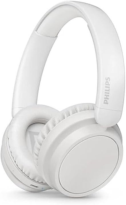 PHILIPS TAH5209WT Kablosuz Kulak Üstü Kulaklık BT 5.3 65 Saat Uyguma Destekli İpek Beyazı