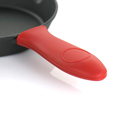 Image of MegaChef Pre-Seasoned 9 Piece Cast Iron Skillet Set