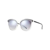 ❀ Ocasiones Diferentess, Personas Diferentes ❀ Este par de gafas de sol en moda redondas son adecuadas para casi todas las ocasiones diarias, por ej, vacaciones en la playa, reuniones de amigos, compras, ocio, conducción y otras actividades al aire libre, ideales para gentes de negocios, office lady, amantes de moda, estudiantes, y etc.