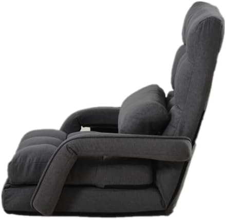 送料無料 座椅子 リクライニング 椅子 チェアー いす イス 14段ギア ファブリック 座イス おしゃれ コンパクト マックスサイズ 男向け ゆったりサイズ 座面幅62cm Marcielyons Com